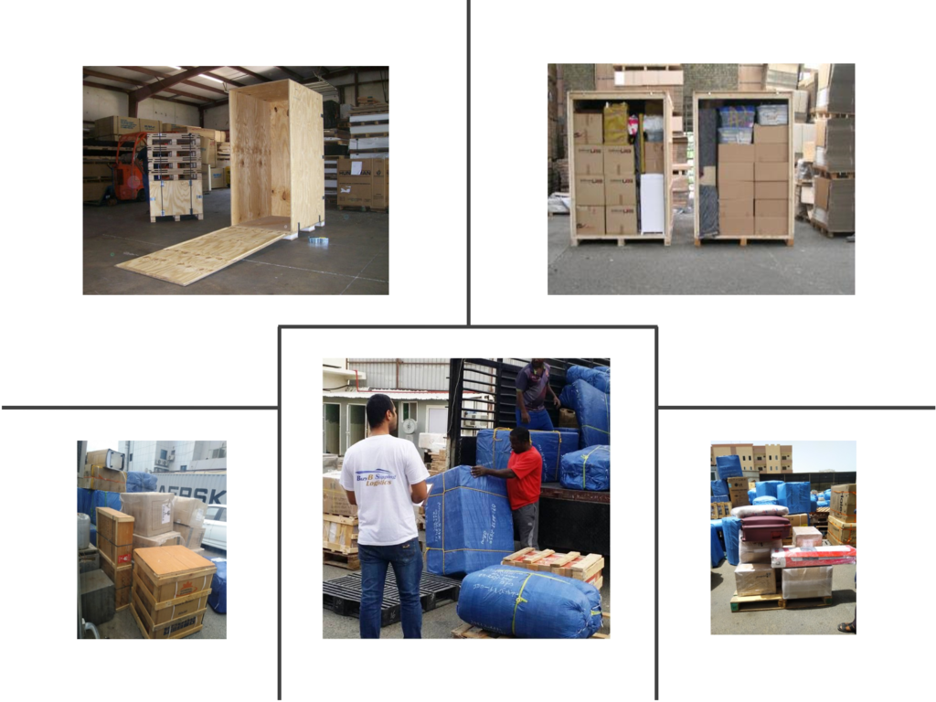 uk cargo service. Air cargo being prepared for transportation from Jeddah to Riyadh, destined for the United Kingdom.