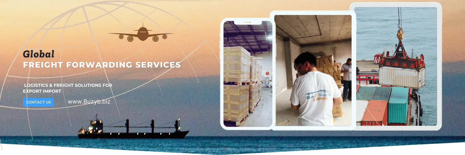 | 1 Container Shipping Cost from Jeddah & Dammam (Updated 2025) | BuzyB Shipping picture highlighting description of image Buzyb Shipping’s export freight forwarding simplifies Saudi exports with low charges, fast customs, and reliable King Abdullah Port and Jeddah sea port services with Compare 1 Container Shipping Cost from Jeddah & Dammam to Europe, USA, Canada and China. Includes transit time, customs, FASAH and documentation.