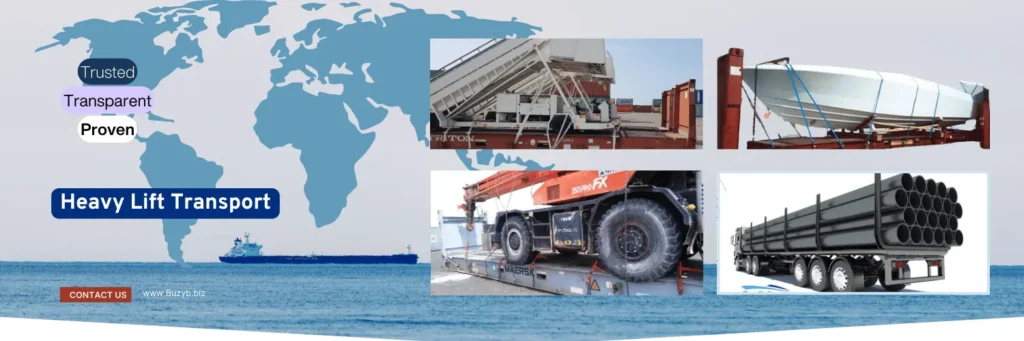 | Heavy duty transport Saudi Arabia | BuzyB Shipping heavy lift transport companies in KSA with over sized over gauged logistics services