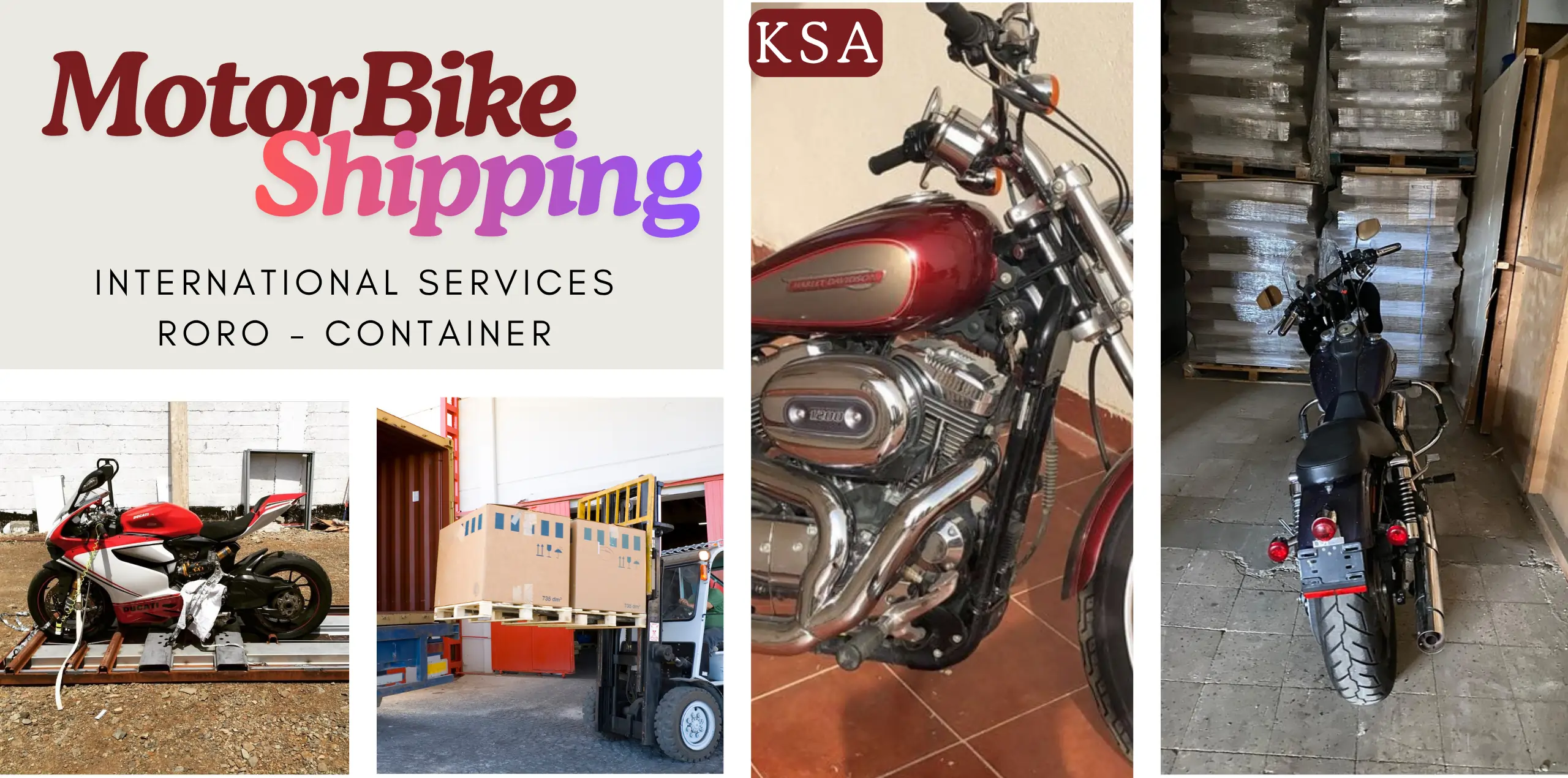 | Global Motor Bike Shipping from Saudi Arabia | BuzyB Shipping motorbike shipping from Saudi Arabia