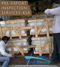 Pre-Export Inspection Services Saudi Arabia